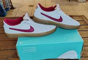 Nike SB Heritage Vulc - Summit White / Cardinal Red - Men's 8